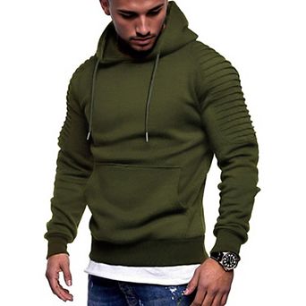 COOFANDY Men's Hoodie Casual Drawstring Athletic Hoodies Hooded Pullover Sweatshirts with Pocket