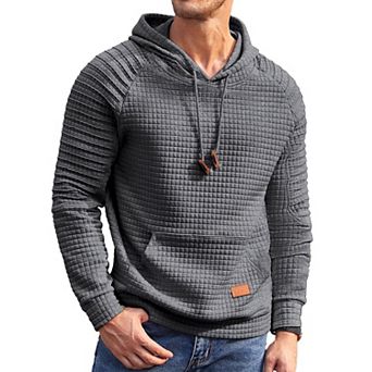 COOFANDY Men's Sport Hoodie Heavyweight Gym Athletic Sweatshirt Fashion Pullover Hooded With Pocket