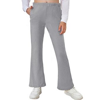Arshiner Girls Flare Jeans Comfort Elastic High Waist Flared Leggings Sport Yoga Pants