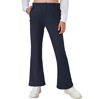 Arshiner Girls Flare Jeans Comfort Elastic High Waist Flared Leggings Sport Yoga Pants