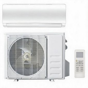 12000 BTU Mini Split AC Heat Pump 21 SEER2 WiFi Alexa R32 7-in-1 Cools 750 Sq Ft