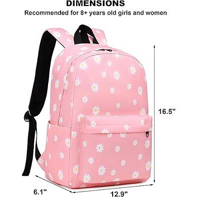 Girls School Backpack for Teens, Lightweight College Bookbag