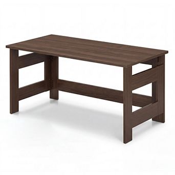 Costway Folding Coffee Table, Portable Low Floor Table with Foldable Legs for Living Room