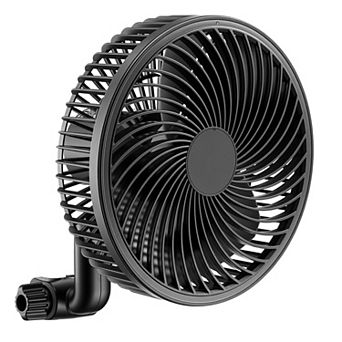 Plant Fan, 1 Pack, Grow Tent Clip On Fan Rechargeable, USB Port with 9 Speeds & Circulation Mode