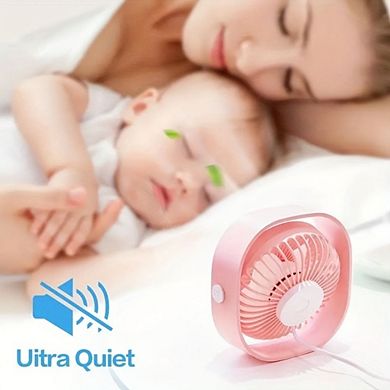 New desktop small fan Rechargeable desktop fan Portable office student dormitory home mini fan