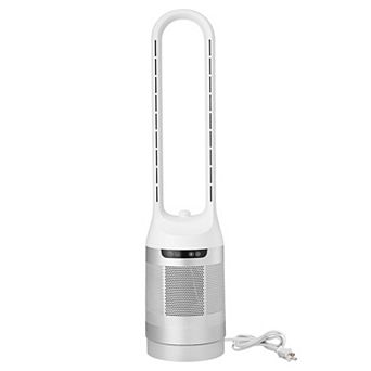 Bladeless Tower Fan, 65° Oscillating Standing Fan, 12 Speeds & 4 Modes & 8H Timer, Living Room, Home