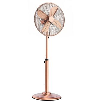 16-Inch High Velocity Pedestal Fan, 1450 CFM Industrial Standing Floor Fan with Handle, Garage, Home