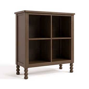 Storkcraft Rio 4-Cube Storage Organizer Bookcase