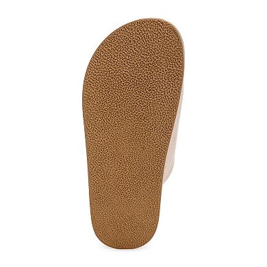 London Rag Totem Women's Cork-Textured Slip-On Sandals