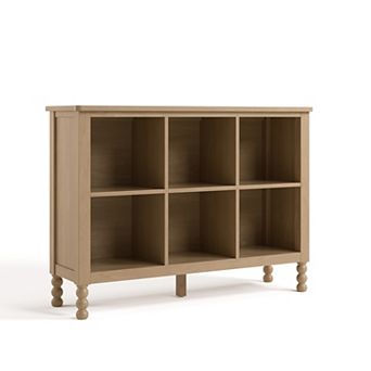 Storkcraft Rio 6-Cube Storage Organizer Bookcase