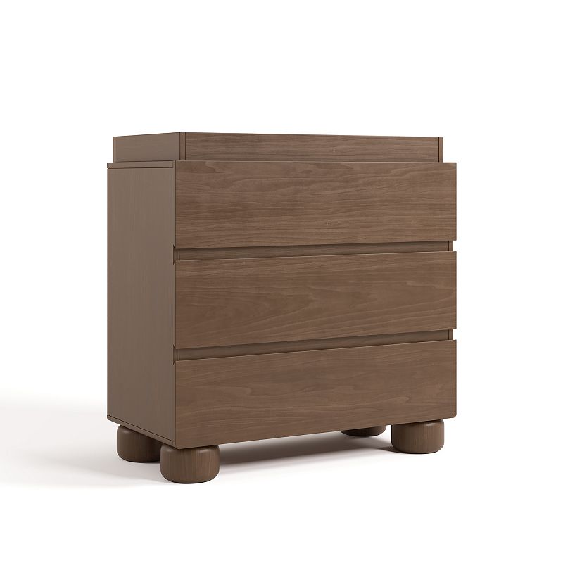 Storkcraft Sorrento 3-Drawer Chest with Changing Topper, Hazelnut