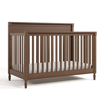 Storkcraft Valencia 5-in-1 Convertible Crib with Bonus Toddler Guardrail
