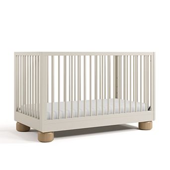 Storkcraft Sorrento 3-in-1 Convertible Crib with Bonus Toddler Guardrail