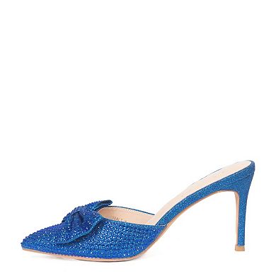 Refined mule heel