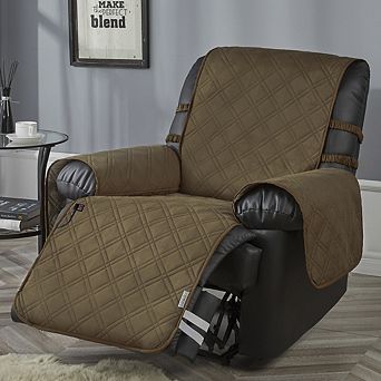 Stonecrest Heated Recliner Chair Cover, Stay in Place