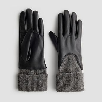 Women's Busbee Style Rib Knit Cuff Gloves