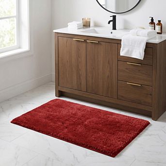 Better Trends Haven Collection Non-Slip Throw or Area Bathroom Rug