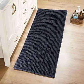 Better Trends Indulgence Plush Absorbent Throw or Area Bathroom Rug