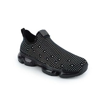 Crystal-Embellished Luxury Sneakers