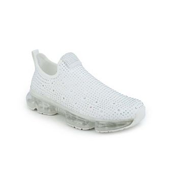 Crystal-Embellished Luxury Sneakers