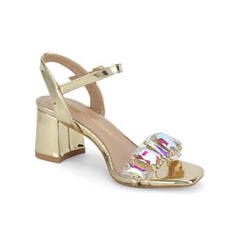 Slingback Low-Heel Dress Sandal