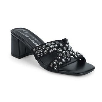 Open-Toe Slip-On Heel