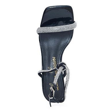 High Glam Open-Toe Wedge Heel