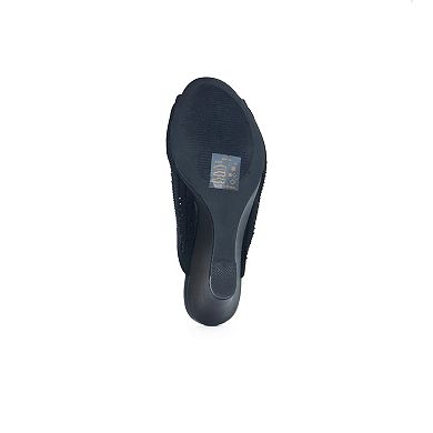 Rhinestone Stretch Wedge