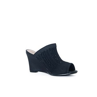 Rhinestone Stretch Wedge