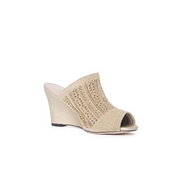 Rhinestone Stretch Wedge