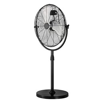 VEVOR Industrial Pedestal Fan, 18 Inch Standing Fan with 45.3 to 57.9 in Adjustable Height