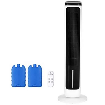 VEVOR Tower Fan, 23.3ft/s Velocity Quiet Floor Fan, 70° Oscillating Fans for Indoors with 9 Speeds