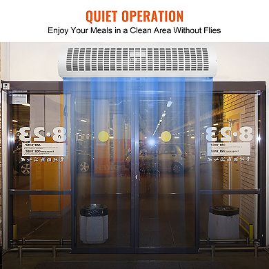VEVOR 42" Commercial Indoor Air Curtain Super Power 2 Speeds 1350CFM