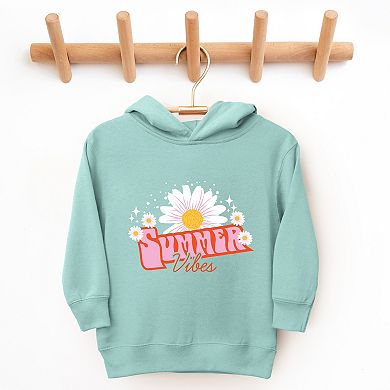 Summer Vibes Daisy - Toddler Hoodie