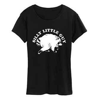Women's "Silly Little Guy" Jimothy the Raccoon Graphic Tee