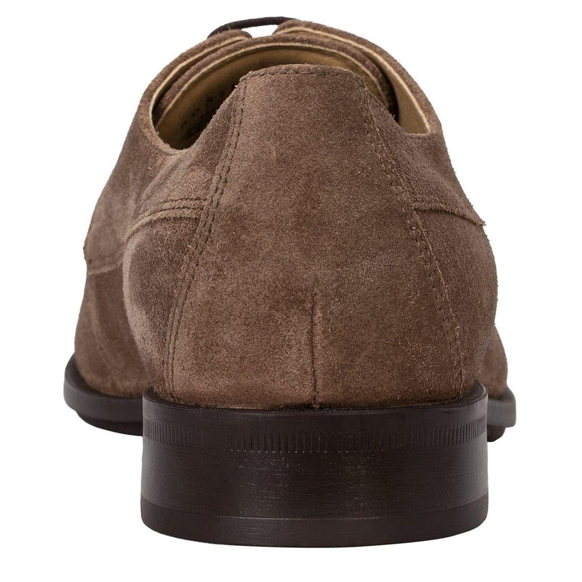 Мужские туфли BOSS Colby Leather Derby, цвет: Тёмный коричневый — фото 2
