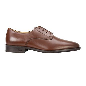Boss Mens Colby Leather Derby Shoes