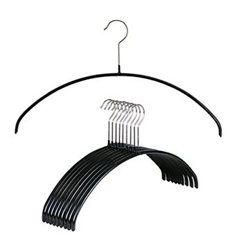 Non-slip Space Saving Clothes Hangers Durable Steel Swivel Hook Preserve Garments