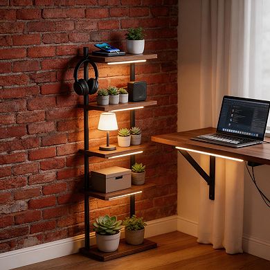 Plant Stand With Grow Light
