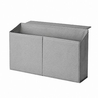 Desk Storage Bag Table Organizer with Velcro Cardboard Support Foldable for Office Gaming Dorm Study