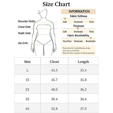 Women's Plus Size Round Neck Long Sleeve Side Decorative Button Midi Tunic Dress with Pockets