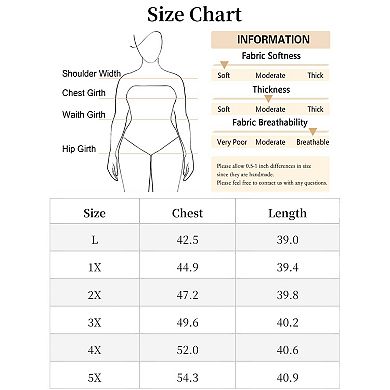 Women's Plus Size Round Neck Long Sleeve Faux Button Dress with Patch Pockets