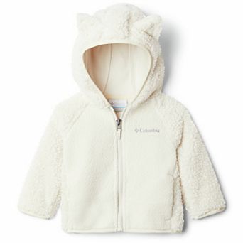 Baby Girl Columbia Sherpa Hooded Full Zip Jacket