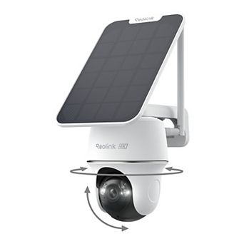 Reolink Argus B440 Solar 4K 8MP Security Camera Outdoor Wireless WiFi with Auto-Tracking Pan Tilt