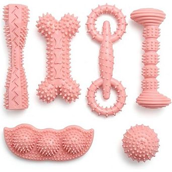 Puppy Chew Toy Set, Soft Teething & Interactive Play Toys