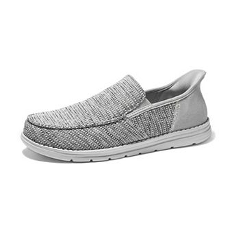 Men's Hands-Free Grey Loafers