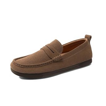 Men's Suede Slip-On Loafers