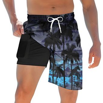 Men's Beach Swim Trunks