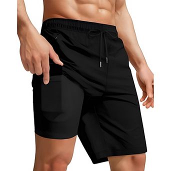 Men's Zipper Pocket Swim Trunks