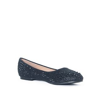Rhinestone Ballet Slide-On